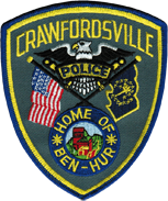 Crawfordsville Police Department Patch